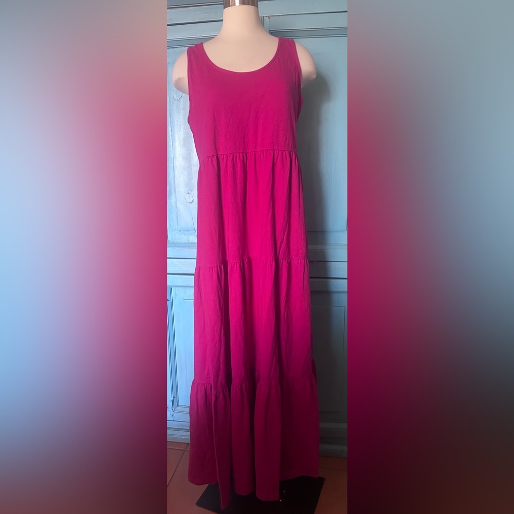 Crown & Ivy Maxi Elegant Pink Women's Dress